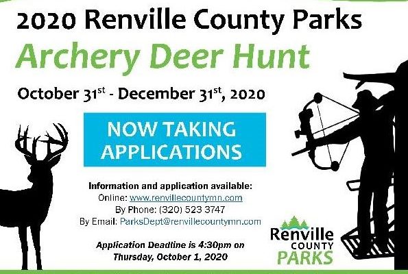 Renville County Parks to host Archery Hunt in 2020