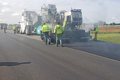 Resurfacing project on Hwy 59 and Hwy 19 is complete