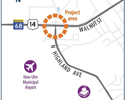MnDOT Planning Roundabout For Highway 14/Highland Ave In New Ulm