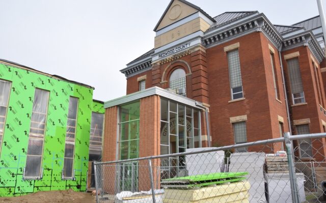 Redwood County Courthouse about one-third through construction process, still on track financially