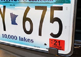 Supply chain problems delay Minnesota registration stickers