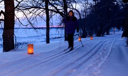 Snowshoe, hike by candlelight at Fort Ridgely State Park on Feb. 12