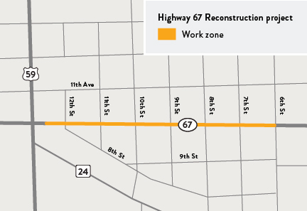 Public invited to open house for Hwy 67 reconstruction project west of Granite Falls