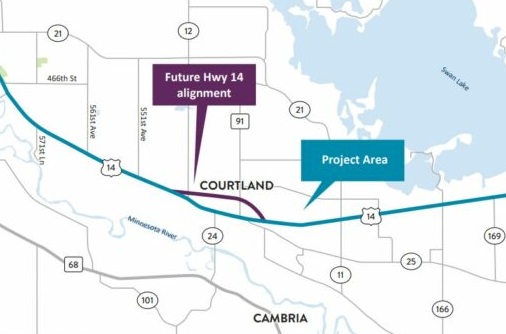 Highway 14 Project Started Monday