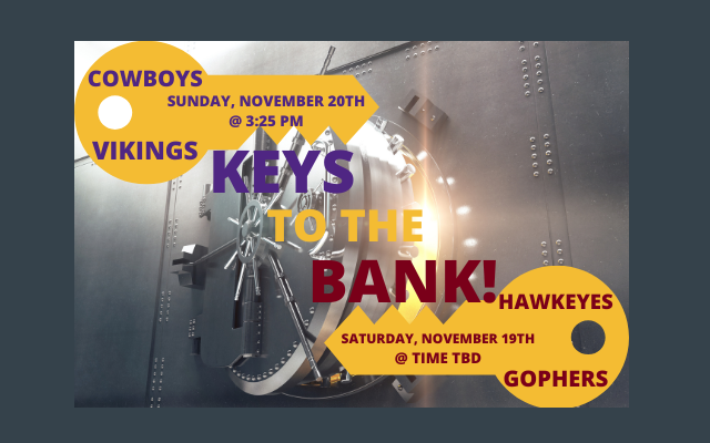 2022 Keys to the Bank Giveaway