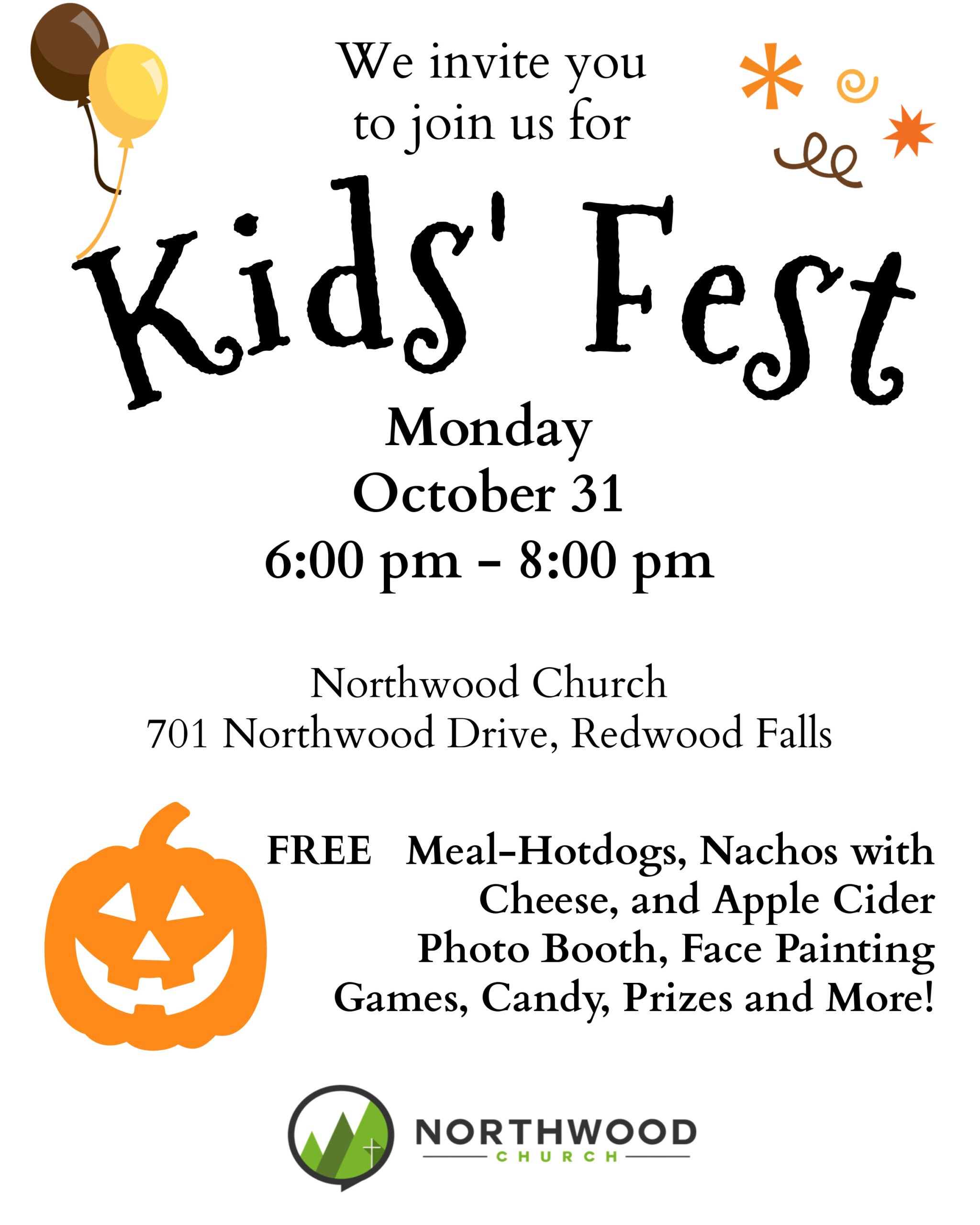<h1 class="tribe-events-single-event-title">Northwood Church Kids Fest</h1>