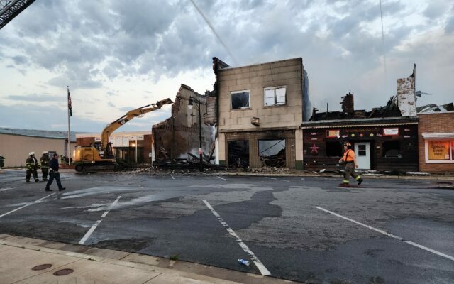 Three downtown Fairfax structures burn Sunday morning (updated)