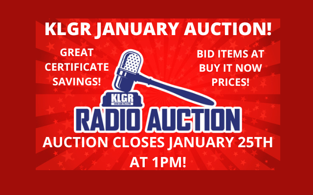 KLGR January 2023 Radio Auction