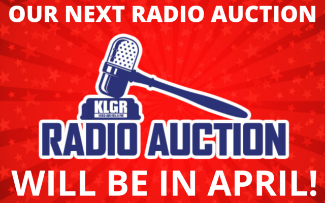 April Radio Auction - More Details Coming Soon!