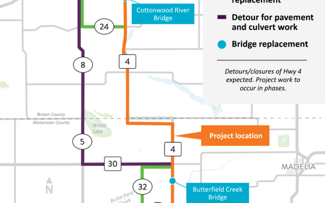 MnDOT to host two public open houses for Highway 4 St. James to Sleepy Eye project