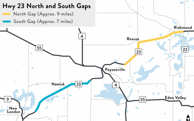 Final year of construction gets underway for Hwy 23 South Gap project