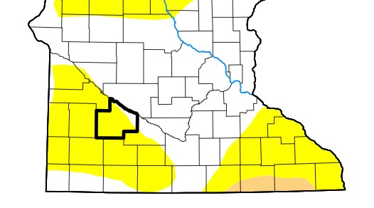 Much of KLGR-area still listed as “abnormally dry”
